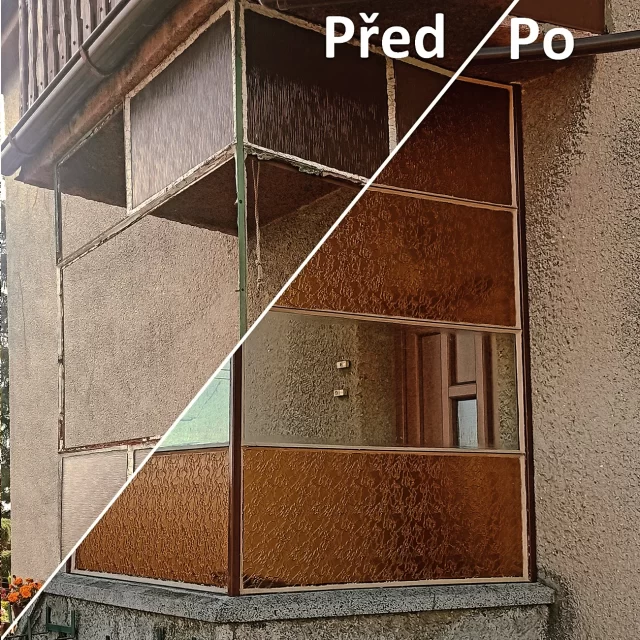 Výroba nového terasového okna
